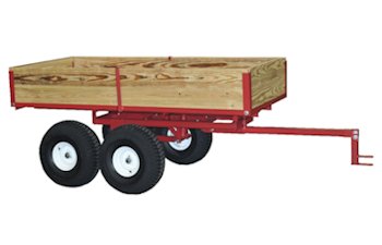Twin axle ATV tandem trailer