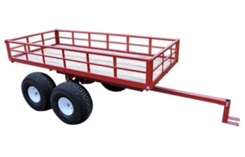 Twin axle ATV tandem trailer